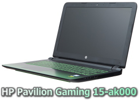 実機レビュー － HP Pavilion Gaming 15-ak000